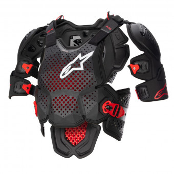 Brustpanzer Alpinestars A-10 V2 Anthracite Black Red