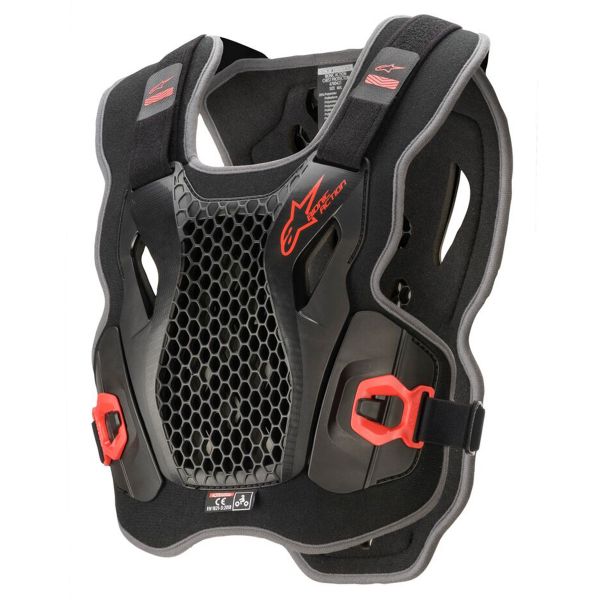 Brustpanzer Alpinestars Bionic Action Chest Protector Black Red Brustpanzer Alpinestars Bionic Action Chest Protector Black Red