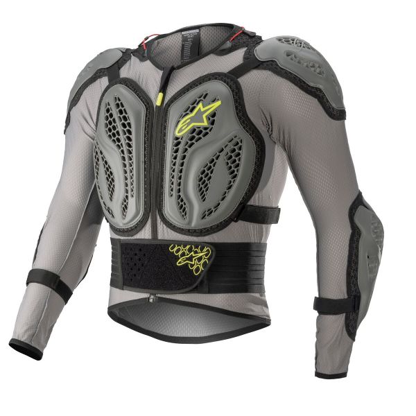 Brustpanzer Alpinestars Bionic Action Dark Grey Ash Yellow Fluo