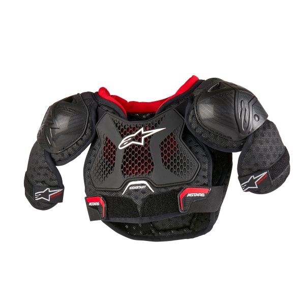Brustpanzer Alpinestars Bionic Action Kickstart Chest Guard Black Red Brustpanzer Alpinestars Bionic Action Kickstart Chest Guard Black Red