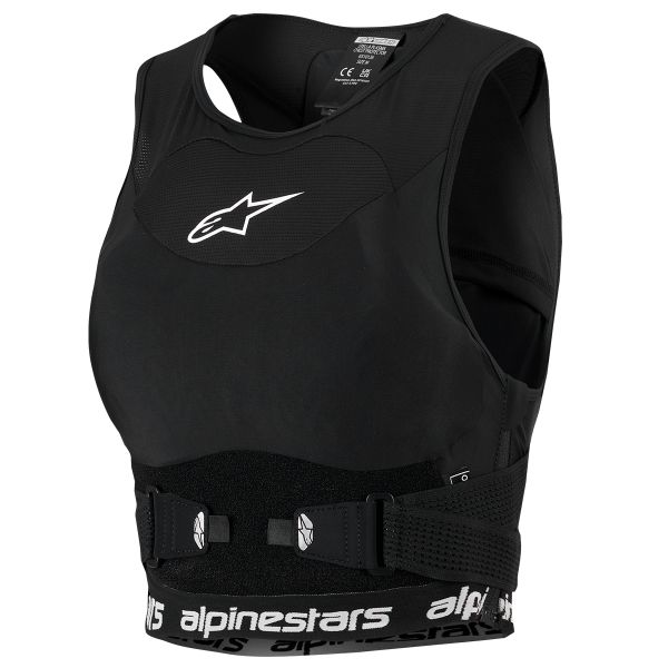 Brustpanzer Alpinestars Stella Plasma Chest Protector Black White Brustpanzer Alpinestars Stella Plasma Chest Protector Black White