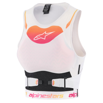 Brustpanzer Alpinestars Stella Plasma Chest Protector Light Lilac Fade White