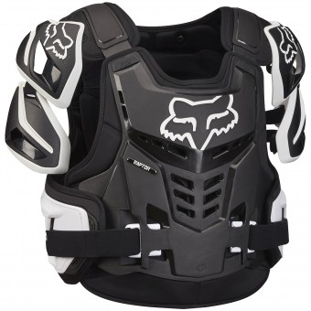 Brustpanzer FOX Raptor Vest Black White 018