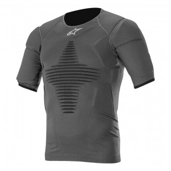 Kaltwetter-Unterziehtop Alpinestars Roost Base Layer Top Anthracite Black
