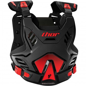 Brustpanzer Thor Sentinel GP CE Black Red- Kinder