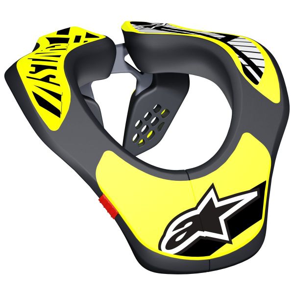 Nackenprotektoren Alpinestars Youth Neck Support Black Yellow Fluo Nackenprotektoren Alpinestars Youth Neck Support Black Yellow Fluo