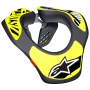 Nackenprotektoren Alpinestars Youth Neck Support Black Yellow Fluo