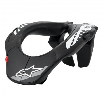 Nackenprotektoren Alpinestars Youth Neck Black White Kid