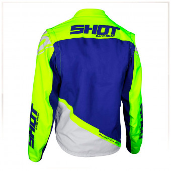SHOT Softshell Lite Blue Neon Yellow