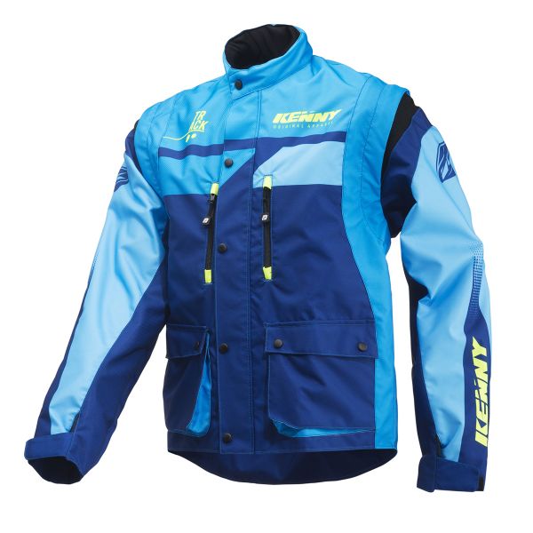 Cross Jacke Kenny Track Veste Full Blue