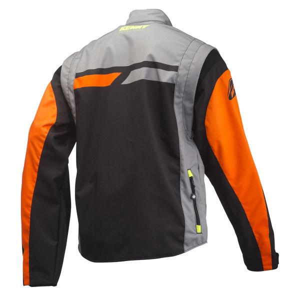 Kenny Track Veste Orange Grey