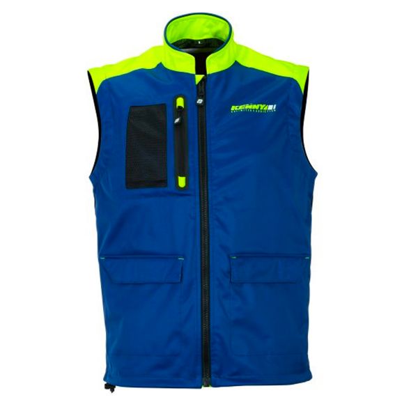 Cross Jacke Kenny Bodywarmer + Navy Neon Yellow