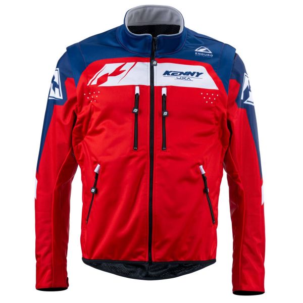 Cross Jacke Kenny Softshell Enduro 2 Navy Red Cross Jacke Kenny Softshell Enduro 2 Navy Red