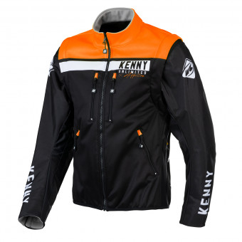 Cross Jacke Kenny Softshell Enduro Black Orange Cross Jacke Kenny Softshell Enduro Black Orange