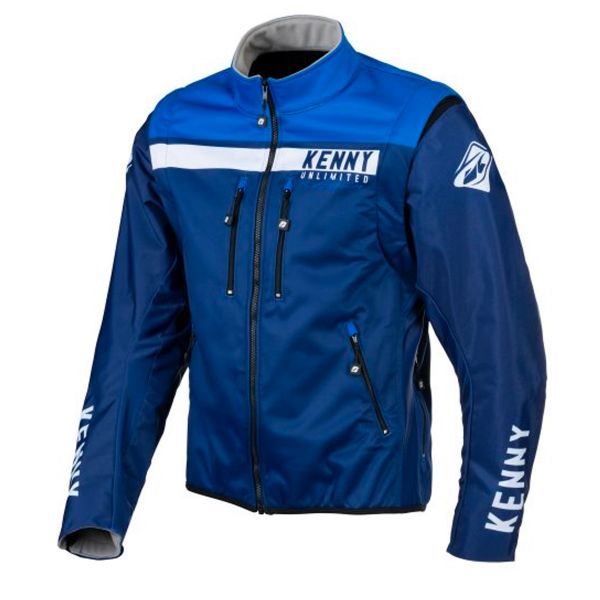 Cross Jacke Kenny Softshell Enduro Blue