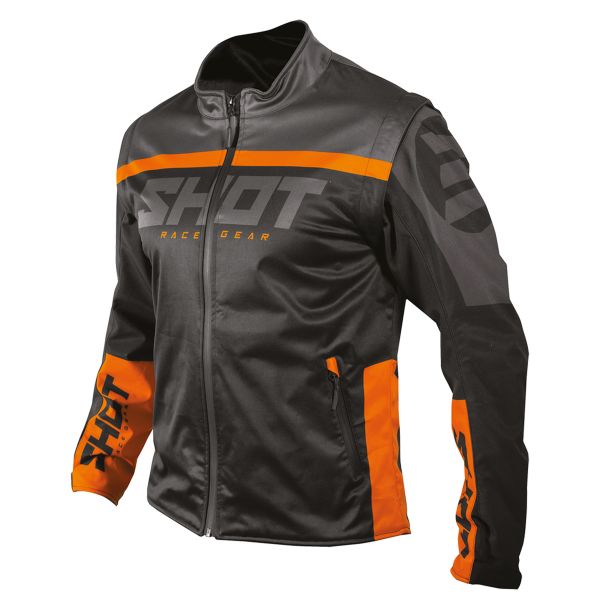 Cross Jacke SHOT Lite 2.0 Black Orange