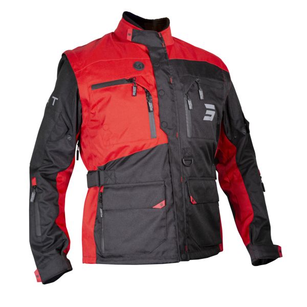 Cross Jacke SHOT Racetech Black Red