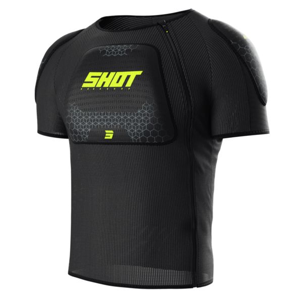 Cross Jacke SHOT T-Shirt Kid Airlight Kid Black Neon Yellow