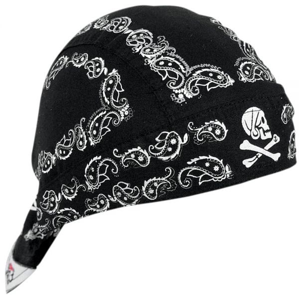 Halstcher Zanheadgear Flydanna Black Paisley
