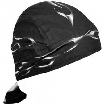 Halstücher Zanheadgear Flydanna Tank Flame Black Halstücher Zanheadgear Flydanna Tank Flame Black