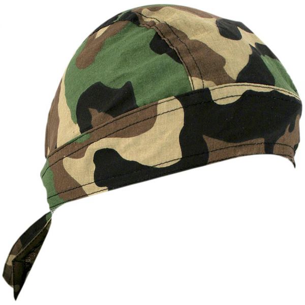 Halstcher Zanheadgear Flydanna Woodland Camo