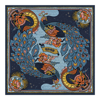 Nackenwärmer Dmd Halstuch Peacock