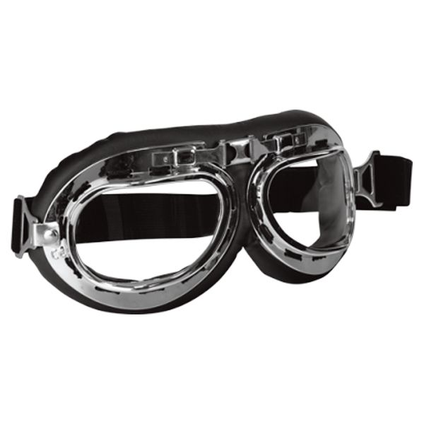 Motorradbrillen  Stormer Aviateur T01 Chrome