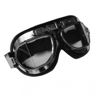 Motorrad-Sichtschutzmasken Torx Air force Schwarz Chrom - Farblos Motorrad-Sichtschutzmasken Torx Air force Schwarz Chrom - Farblos