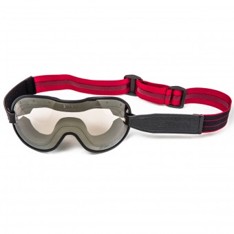 Motorrad-Sichtschutzmasken Ethen Cafe Racer Bordeaux Schwarz Brille