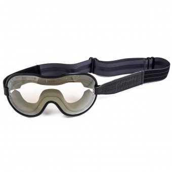 Motorrad-Sichtschutzmasken Ethen Cafe Racer Schwarz Grau Brille
