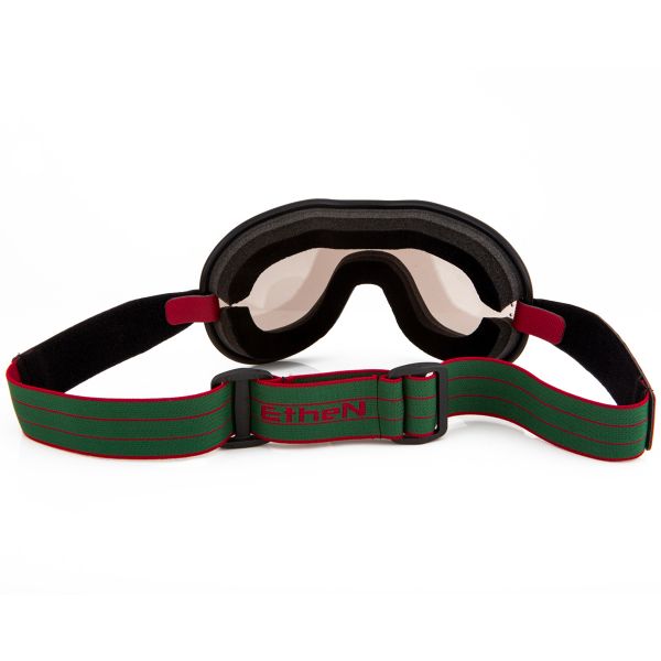 Ethen Cafe Racer Grün Bordeaux Brille