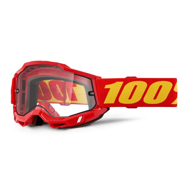 Crossbrille 100% Accuri 2 Enduro Moto Red Crossbrille 100% Accuri 2 Enduro Moto Red