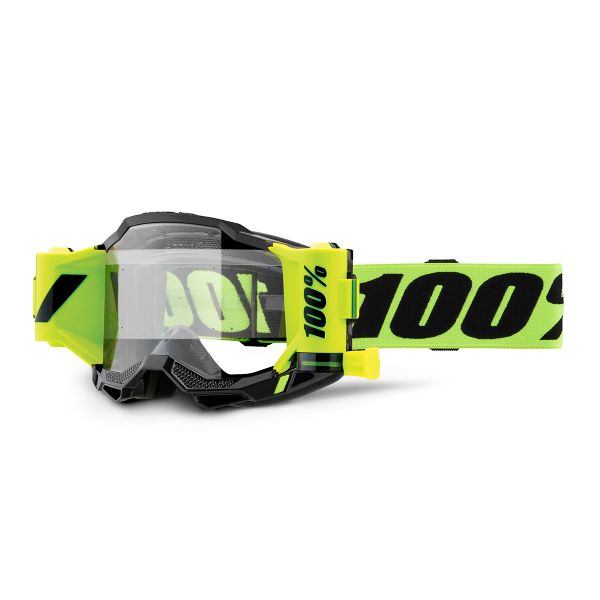 Crossbrille 100% Accuri 2 Forecast Neon Yellow