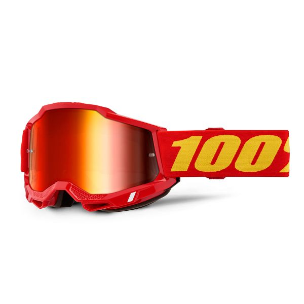 Crossbrille 100% Accuri 2 Red - Iridium Red Crossbrille 100% Accuri 2 Red - Iridium Red