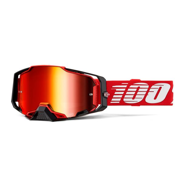 Crossbrille 100% Armega Red - Iridium Red Crossbrille 100% Armega Red - Iridium Red