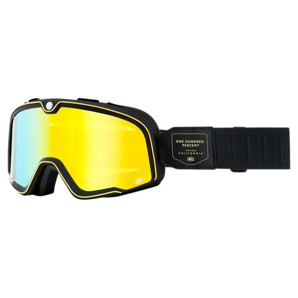 Motorrad-Sichtschutzmasken 100% Barstow Caliber - Flash Yellow Visor