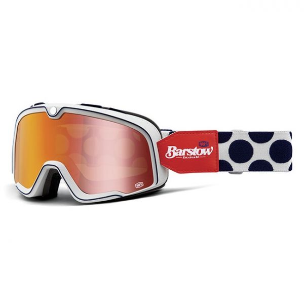 Motorrad-Sichtschutzmasken 100% Barstow Hayworth - Visor Flash Red Motorrad-Sichtschutzmasken 100% Barstow Hayworth - Visor Flash Red