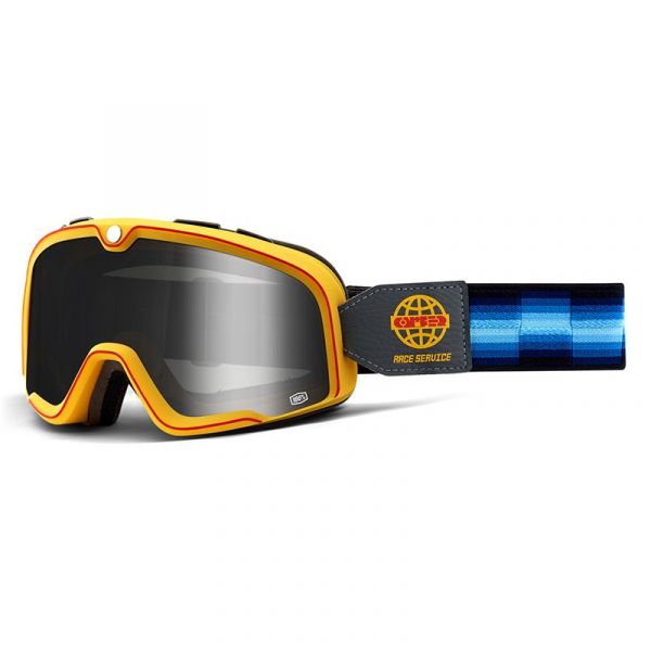 Motorrad-Sichtschutzmasken 100% Barstow Race Service - Visor Iridium Silver Motorrad-Sichtschutzmasken 100% Barstow Race Service - Visor Iridium Silver