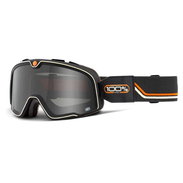 Motorrad-Sichtschutzmasken 100% Barstow Team Speed - Smoked Visor