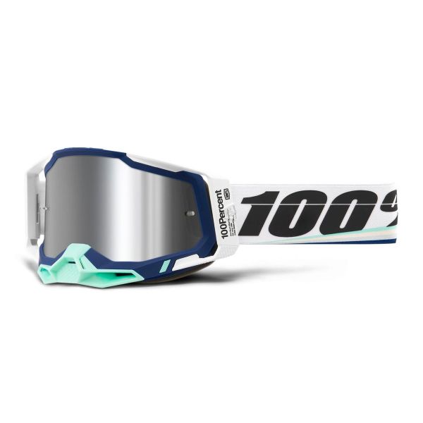 Crossbrille 100% Racecraft 2 Arsham - Iridium Silver