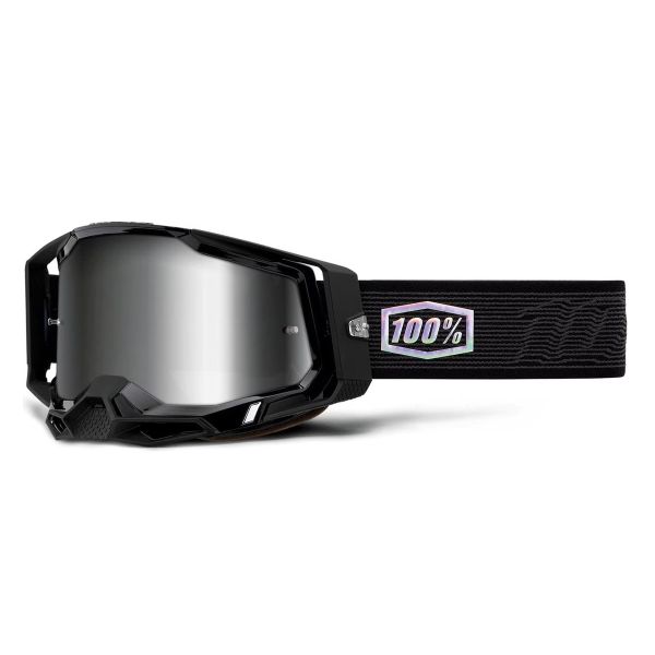 Crossbrille 100% Racecraft 2 Topo - Iridium Silver