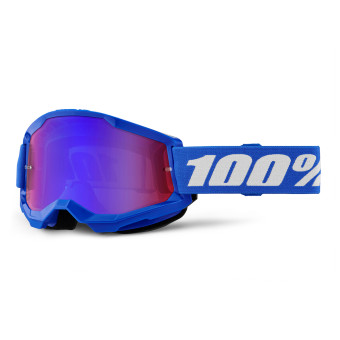 Crossbrille 100% Strata 2 Blue - Iridium Red Blue Crossbrille 100% Strata 2 Blue - Iridium Red Blue
