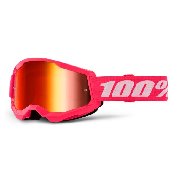 Crossbrille 100% Strata 2 Pink - Iridium Red Crossbrille 100% Strata 2 Pink - Iridium Red