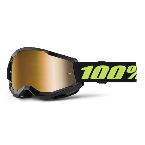 Crossbrille 100% Strata 2 Solar Eclipse - Iridium Gold Crossbrille 100% Strata 2 Solar Eclipse - Iridium Gold
