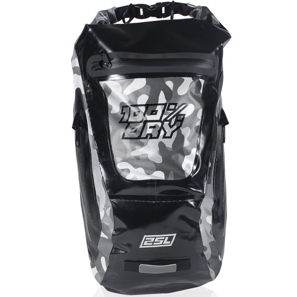 Motorrad-Rucksack HARISSON Fusion Camo Black 25L