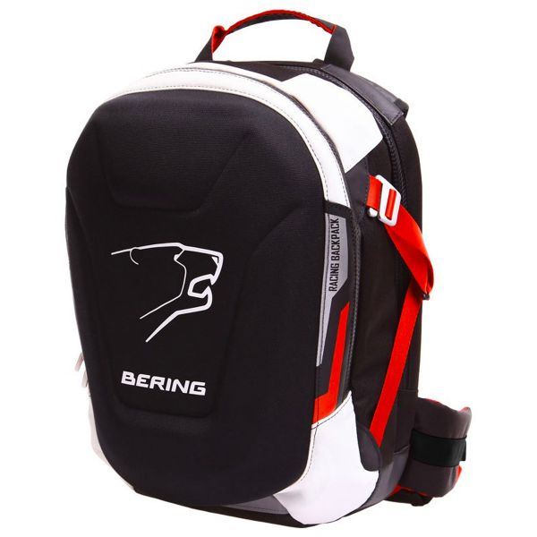 Motorrad-Rucksack Bering K-One Schwarz 29L