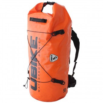 Motorrad-Rucksack UBIKE Cylinder Bag 30 L Orange