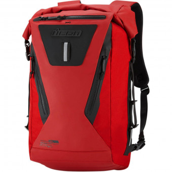 Motorrad-Rucksack ICON Dreadnaught Backpack Red