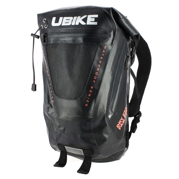 Motorrad-Rucksack UBIKE Easy Pack + 20L Black Black Motorrad-Rucksack UBIKE Easy Pack + 20L Black Black