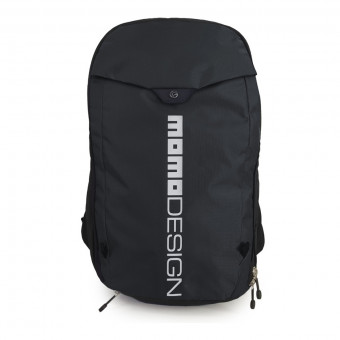 Motorrad-Rucksack Momo Design One Black White